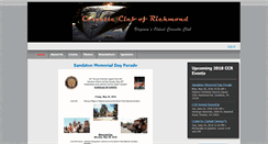 Desktop Screenshot of corvetteclubofrichmond.com